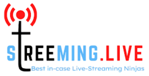 Streeming.live Logo - Professional Live Streaming Services